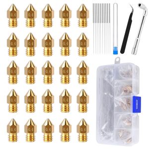 Comgrow 25PCS MK8 Ender 3 V2 Nozzles 0.4MM